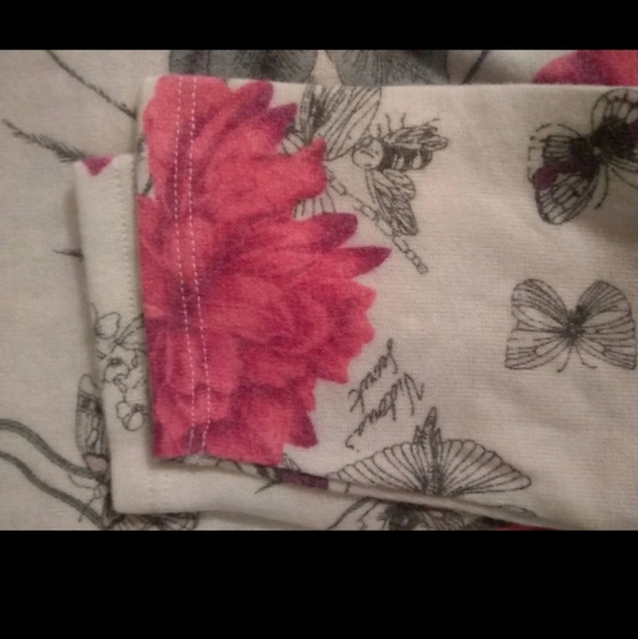 NEW VICTORIA'S SECRET WOMENS FLORAL COZY JOGGER PAJAMA SET - Picture 6 of 10